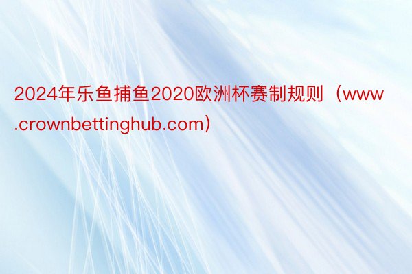 2024年乐鱼捕鱼2020欧洲杯赛制规则（www.crownbettinghub.com）